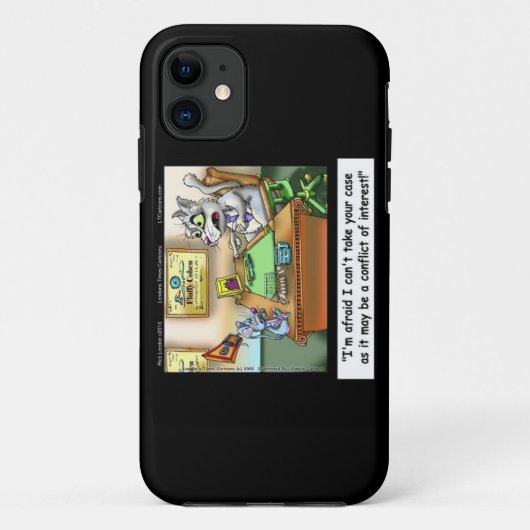 Funny Cat Lawyer "Fluffy Cohen" iPhone5/5S Fall Case-Mate iPhone Hülle (Rückseite)