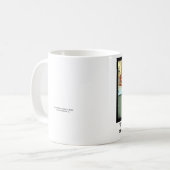 Funny Cat & Lawyer Funny Coffee Tasse (Vorderseite Links)