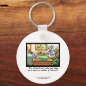 Funny Cat & Lawyer Funny Key Chain Schlüsselanhänger (Vorderseite)