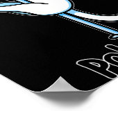 Funny Cat Le Dancing Or Is It A Lecat Wordplay Jok Poster (Ecke)