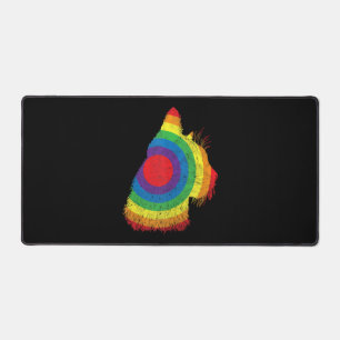 Funny Cat LGBT Flag Subtile Que Trans Gay Pride Schreibtischunterlage