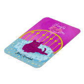 Funny Cat Lieben Sie Personalisiert Valentine Magnet (Linke Seite)