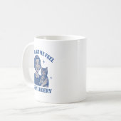 Funny Cat Lover Cats Make Me Feel Less Murdery  Kaffeetasse (Vorderseite Links)