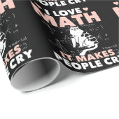 Funny Cat Lover Mathematics Spaß Mathematik Nerd Geschenkpapier (Rolleneckpunkt)