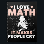 Funny Cat Lover Mathematics Spaß Mathematik Nerd Notizblock<br><div class="desc">Cat Mathe und Schullehrer Jokes. Funny Cat Lover Mathematics Spaß Mathematik Nerd.</div>