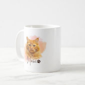 Funny Cat Lover Mug – Cute Gift for Cat Moms Kaffeetasse (Vorderseite Links)