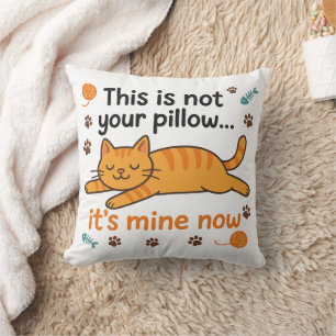 Funny Cat Lover Pillow Kissen