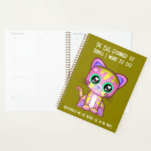 Funny Cat Lover Planner Planer (Anzeige)
