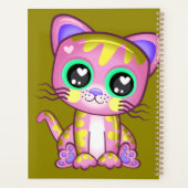 Funny Cat Lover Planner Planer (Rückseite)