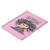 Funny Cat Lover schau meine Katzen nicht an Notizblock (Linke Seite)