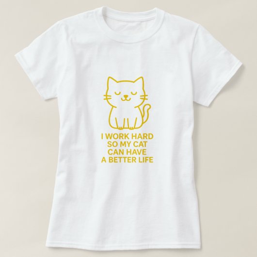 Funny Cat Lover Shirt (Design vorne)