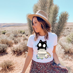 Funny Cat Lover Shirt, psychische Gesundheit T-Shirt