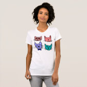Funny Cat Lover T - Shirt (Vorne ganz)