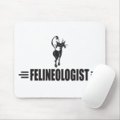 Funny Cat Lover's Mousepad (Mit Mouse)