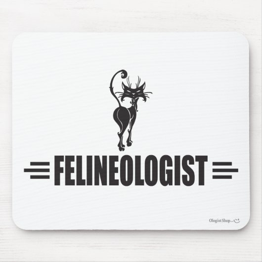 Funny Cat Lover's Mousepad (Vorne)