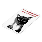 Funny Cat Magnet (Linke Seite)