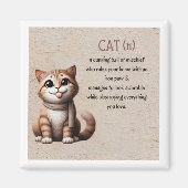 Funny Cat Magnet - Dekoration für Haustiere im Som (Vorne)