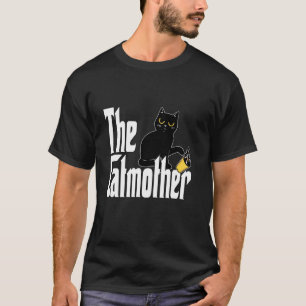 Funny Cat Mama Catmother Black Cat Mutter Kitty Ma T-Shirt