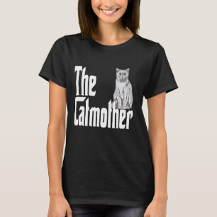 Funny Cat Mama Catmother Niedlich Cat Mutter Kitty T-Shirt