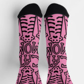 Funny Cat Mama Paws Socken (Oben)