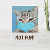 Funny Cat Medical wird gut Karte (Vorderseite)