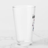 Funny Cat Meditation Glas (Rechts)