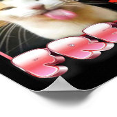 Funny Cat Meme - Certified Freak Funny Cat Meme Poster (Ecke)