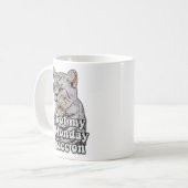 Funny cat meme for kitty lovers and cat lovers kaffeetasse (Vorderseite Links)