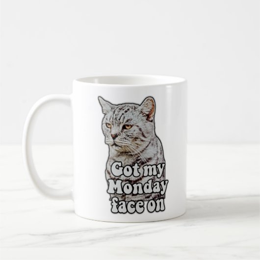 Funny cat meme for kitty lovers and cat lovers kaffeetasse (Links)