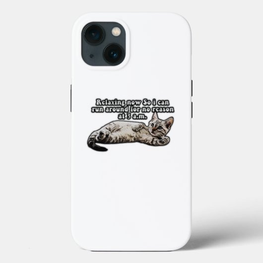 Funny Cat Meme für Kätzchen und Katzenbesitzer Case-Mate iPhone Hülle (Rückseite)
