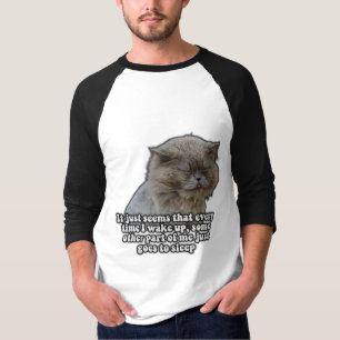 Funny Cat Meme für Kätzchenliebhaber und Katzenbes T-Shirt
