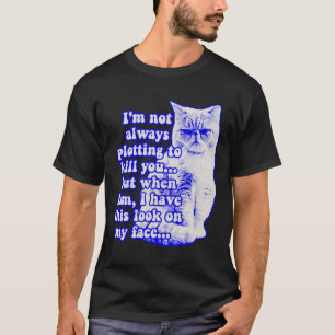 Funny Cat Meme für Katzenbesitzer und Kitesurfer T-Shirt
