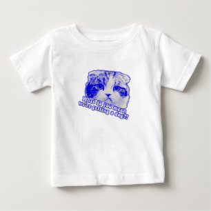 Funny cat meme für Katzenliebhaber und Katzenbesit Baby T-shirt