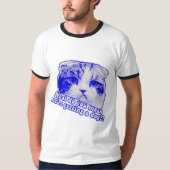 Funny cat meme für Katzenliebhaber und Katzenbesit T-Shirt (Vorderseite)