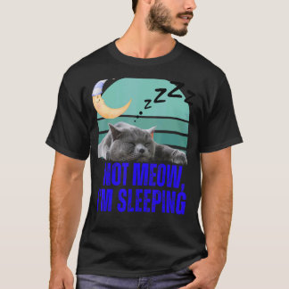 Funny Cat Meme Retro Kitty Feline Lover Meow Ich T-Shirt