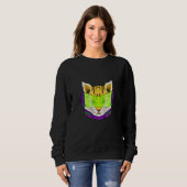 Funny Cat Memes Cute Stylish Cat Pets Lovers Sweatshirt (Vorne ganz)