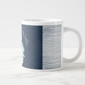 Funny Cat, Meow ist, wie ich hallo sage, Spezialit Jumbo-Tasse (Rechts)