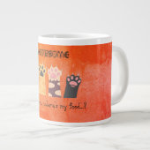 Funny Cat, Meow some, Cat Lover Tasse Spezialität  (Vorderseite Rechts)