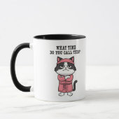 Funny Cat Missed Cursome Tasse (Links)