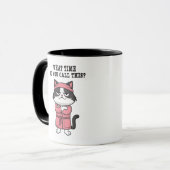 Funny Cat Missed Cursome Tasse (Vorderseite Links)