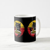 Funny Cat mit Ramen Bowl Hauseigentümer & Cat Lieb Kaffeetasse (VorderseiteRechts)