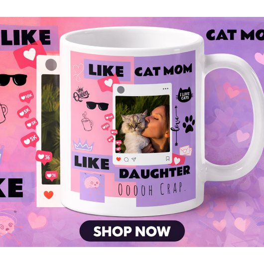 Funny Cat MOM CAT DAD CAT GIFT MUG FOR CAT LOVERS Kaffeetasse