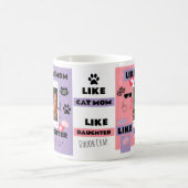 Funny Cat MOM CAT DAD CAT GIFT MUG FOR CAT LOVERS Kaffeetasse (Mittel)