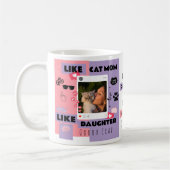 Funny Cat MOM CAT DAD CAT GIFT MUG FOR CAT LOVERS Kaffeetasse (Links)