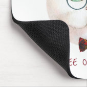 Funny Cat motivierend Arbeit Zitat oder Text Mousepad (Ecke)