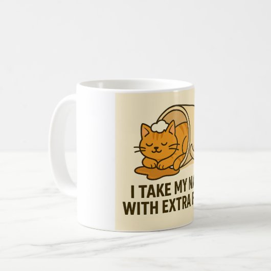 Funny cat mug  kaffeetasse (Vorderseite Links)