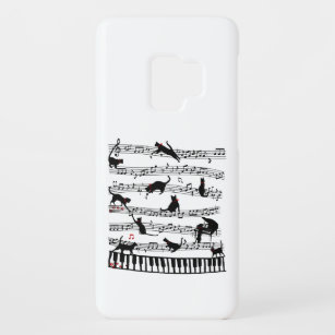 Funny Cat Musiknote, Geschenk für Piano Player, Mu Case-Mate Samsung Galaxy S9 Hülle