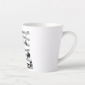 Funny Cat Musiknote, Geschenk für Piano Player, Mu Milchtasse (Rechts)