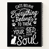 Funny Cat Notizblock (Rückseite)