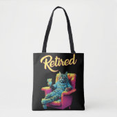 Funny Cat on couch Rente Tasche (Vorderseite)